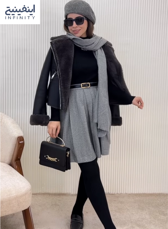 استایل پاییزی دخترانه با هودی