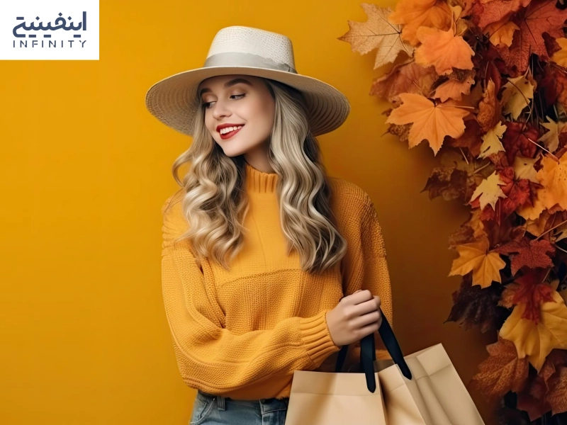 تیپ پاییزی دخترانه نوجوان