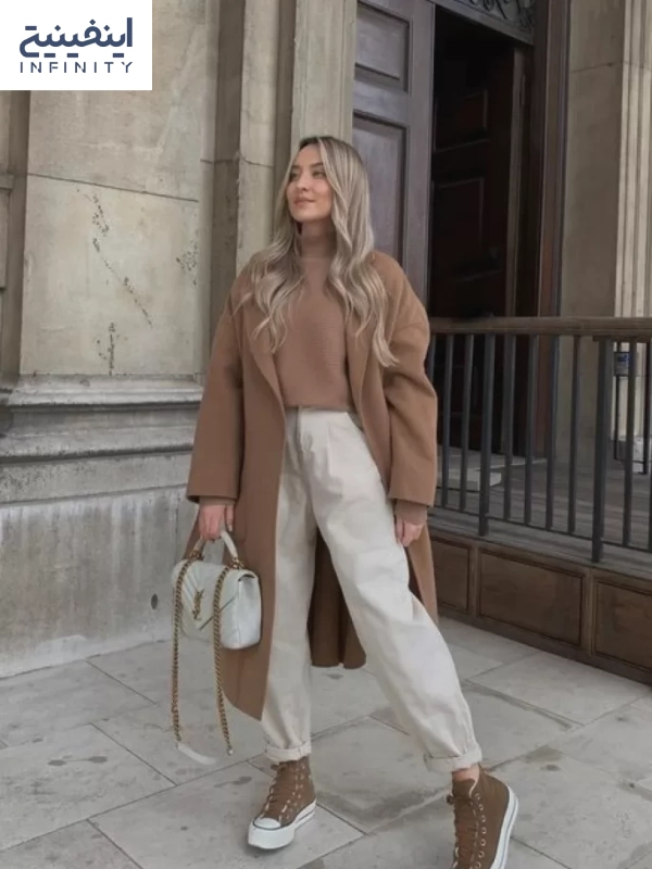 استایل پاییزی دخترانه با هودی