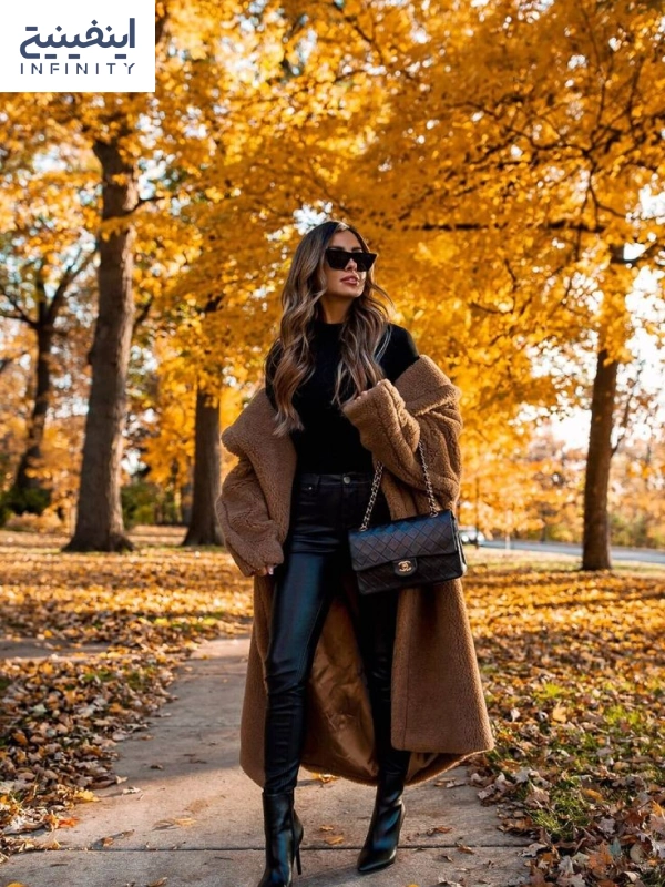 استایل پاییزی دخترانه با هودی