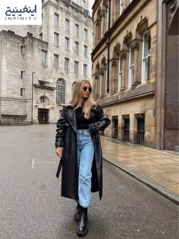 استایل پاییزی دخترانه با هودی