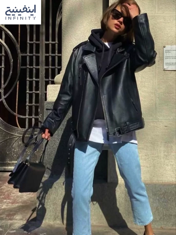 استایل پاییزی دخترانه با هودی