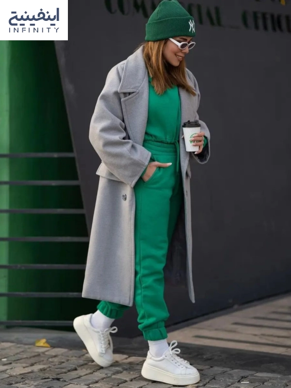 استایل پاییزی دخترانه با هودی