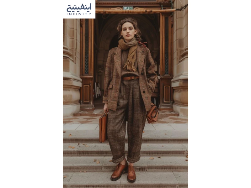 تیپ پاییزی دخترانه نوجوان