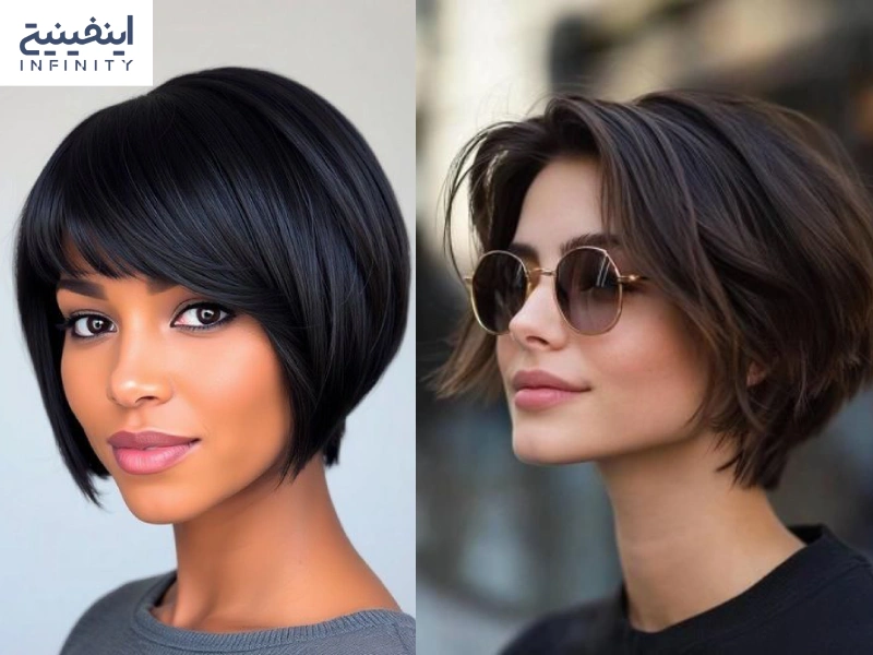 مدل مو برای صورت گرد و تپل