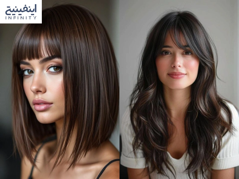 مدل مو برای صورت لاغر و کشیده