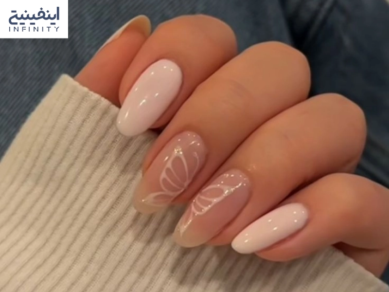 طرح ناخن شیک و باکلاس تابستانی دخترانه