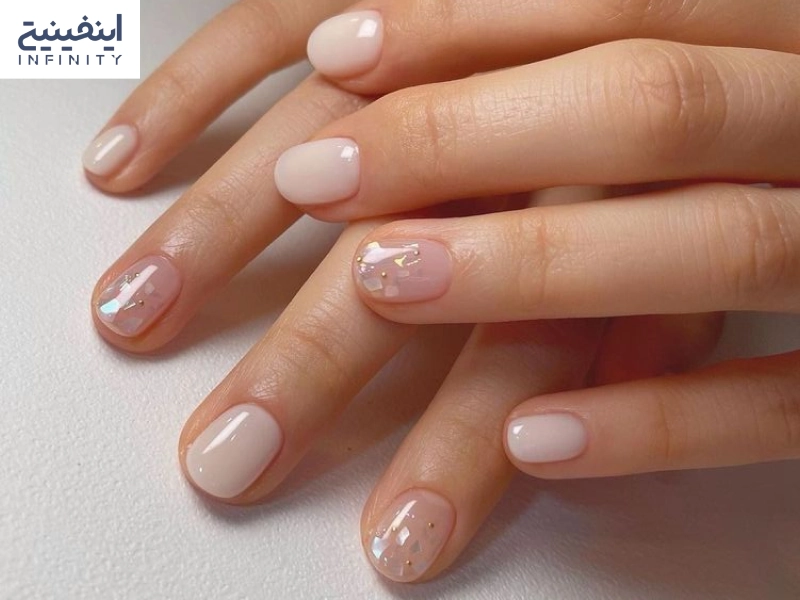 طرح ناخن شیک و باکلاس تابستانی دخترانه