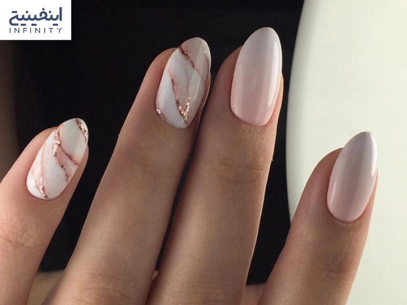 طرح ناخن شیک و باکلاس تابستانی دخترانه