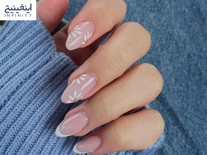 طرح ناخن شیک و باکلاس تابستانی دخترانه