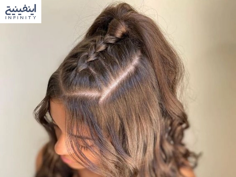 آموزش بافت مو ساده ایرانی