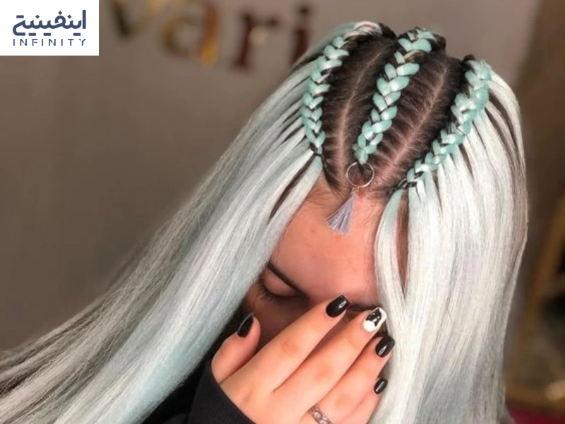 آموزش بافت مو ساده ایرانی