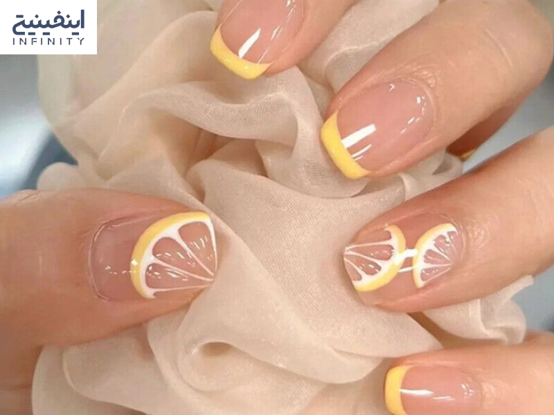 طرح ناخن شیک و باکلاس تابستانی دخترانه