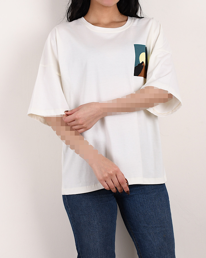 تیشرت مینیمال C0014