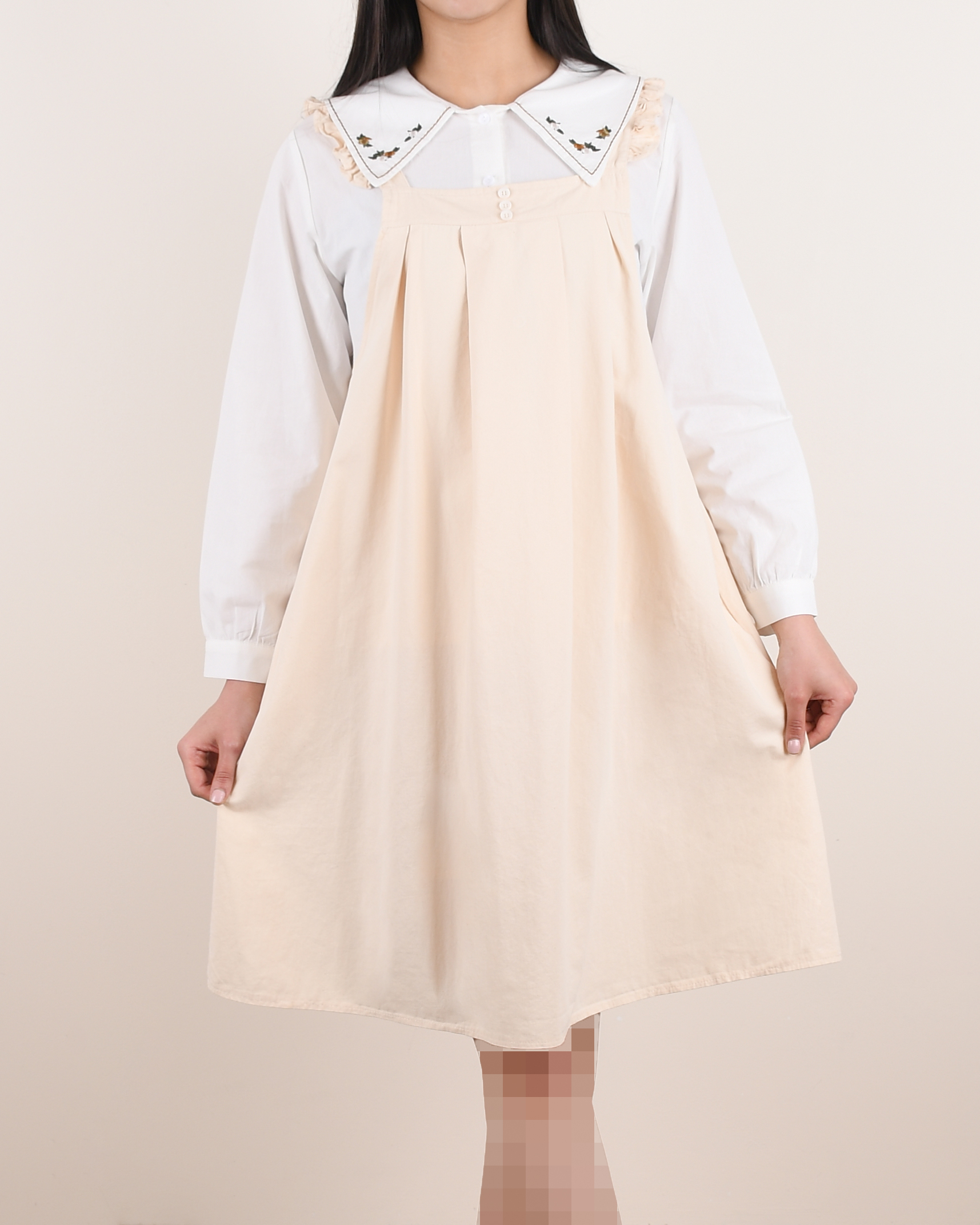 ست سارافون شومیزجلو سه دکمه C00220