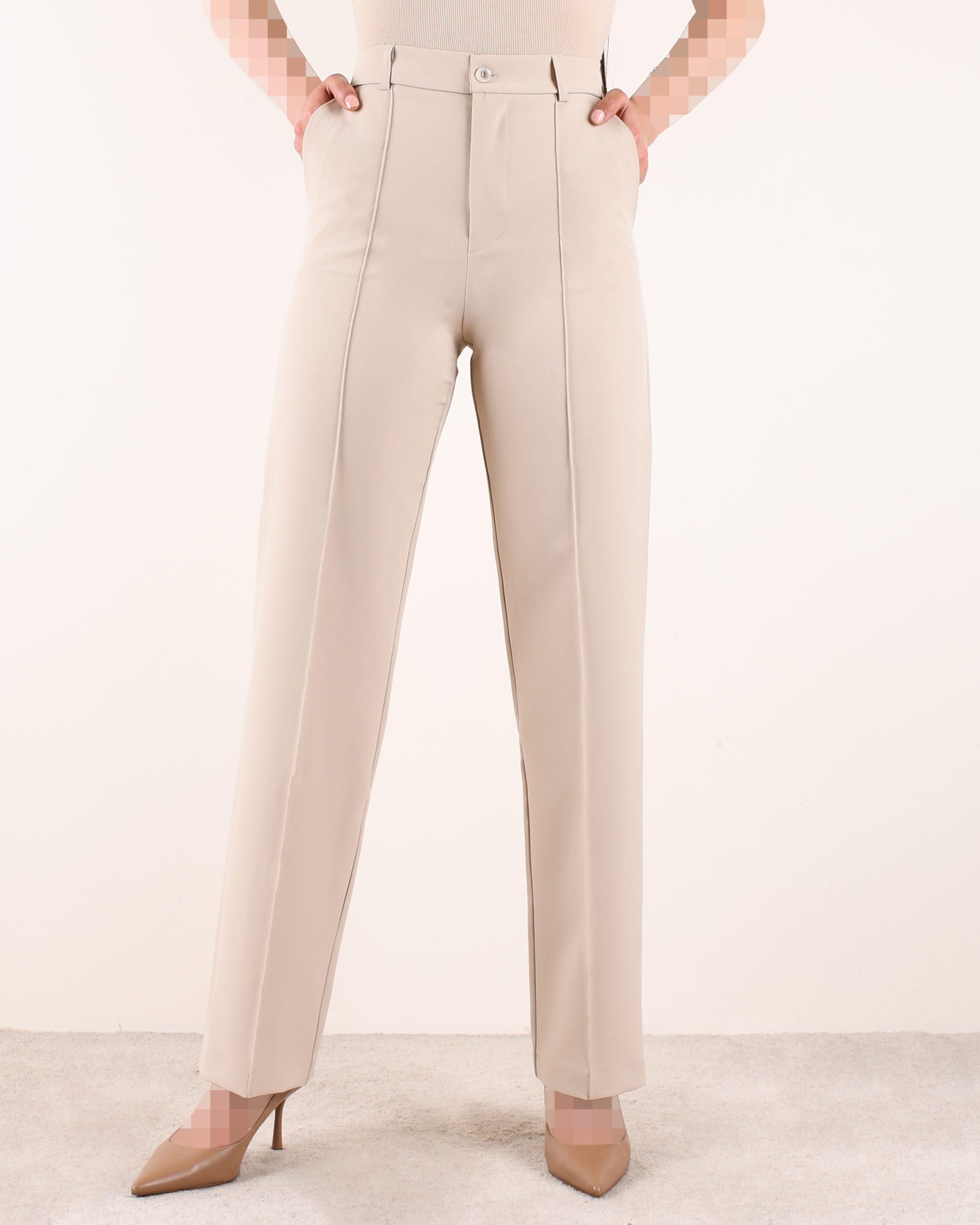 شلوار نیم بگ D00181