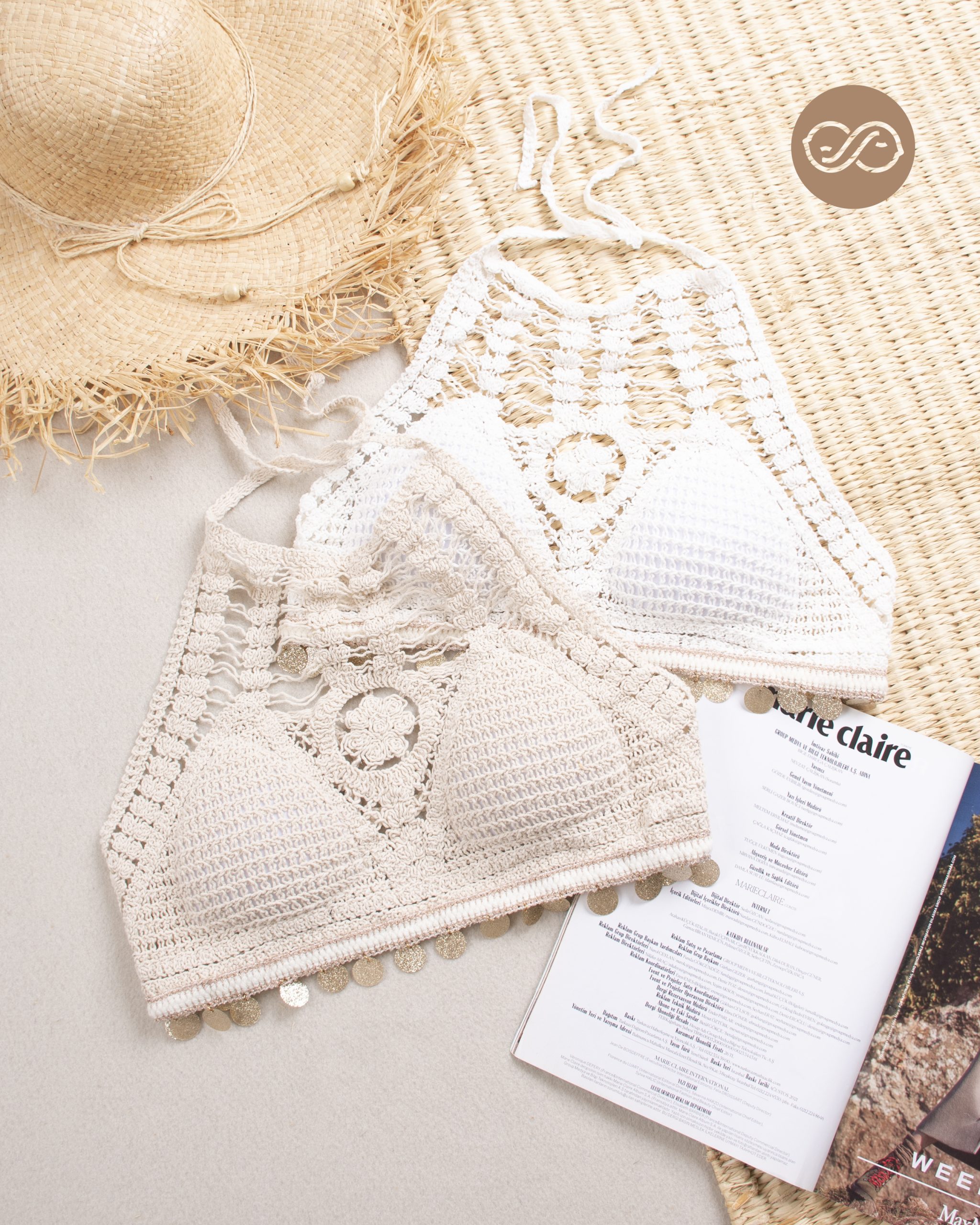 کراپ مکرومه درنا C00191