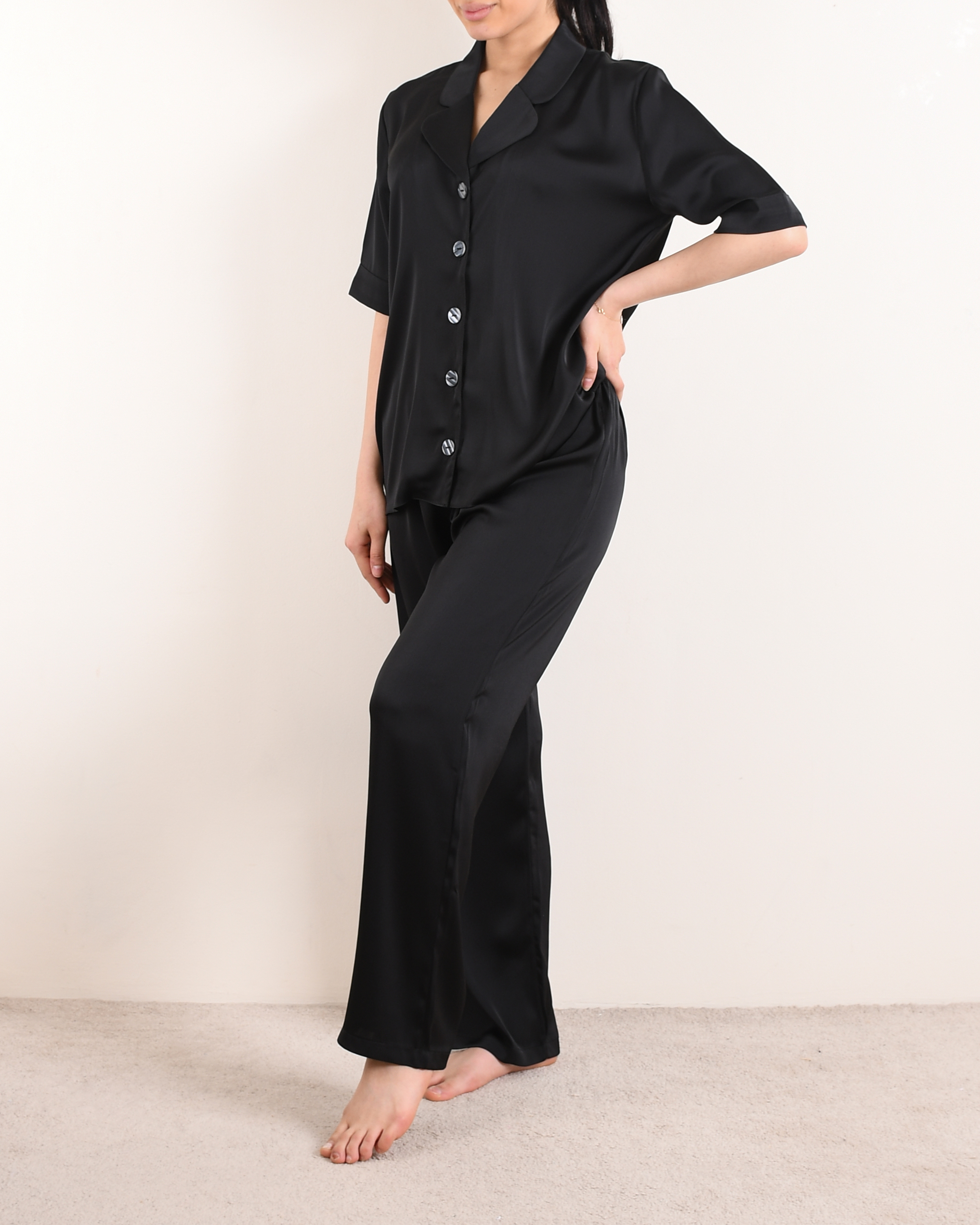 ست لباس خواب ساتین C00378