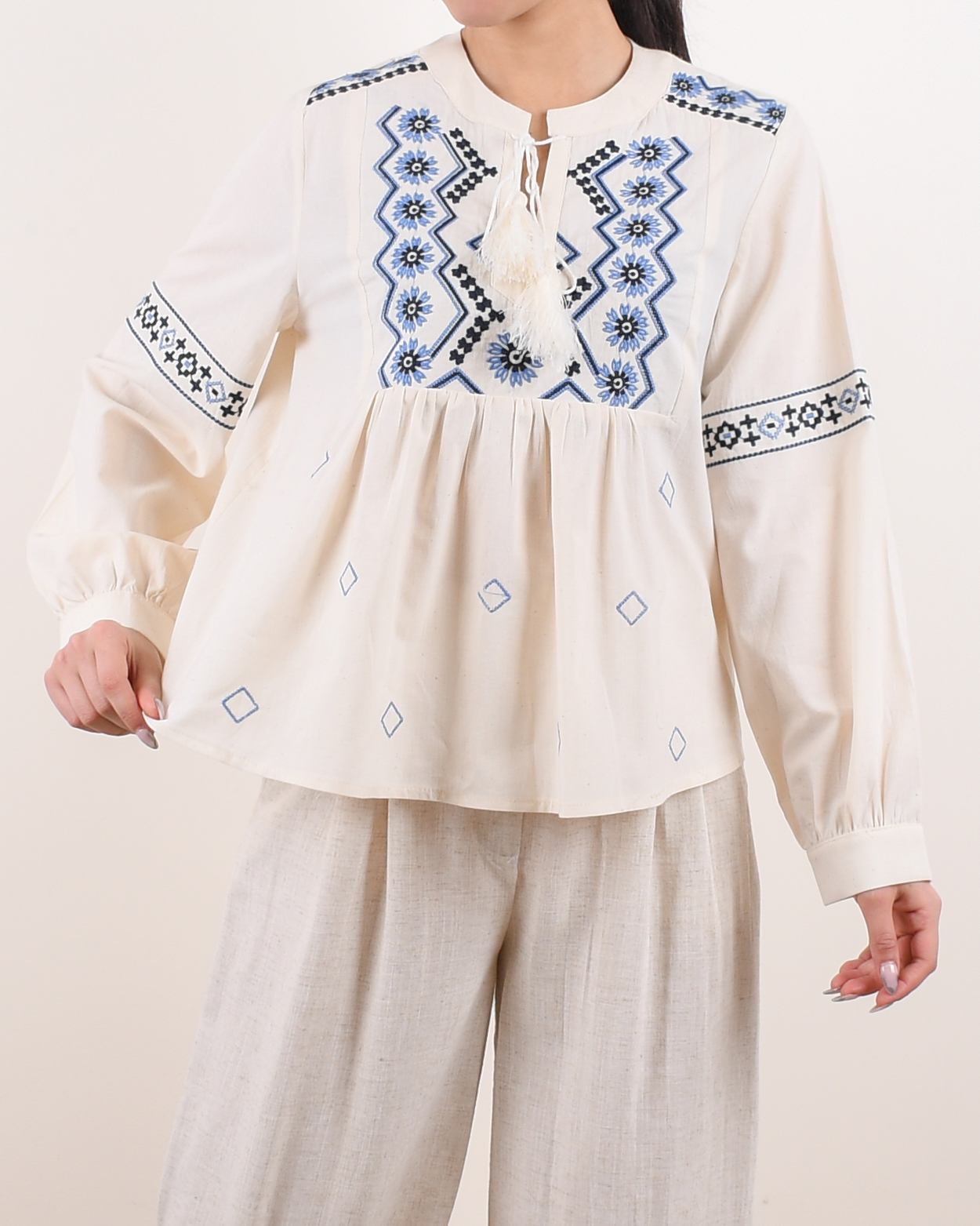 شومیز خانم گل OppsiD00270