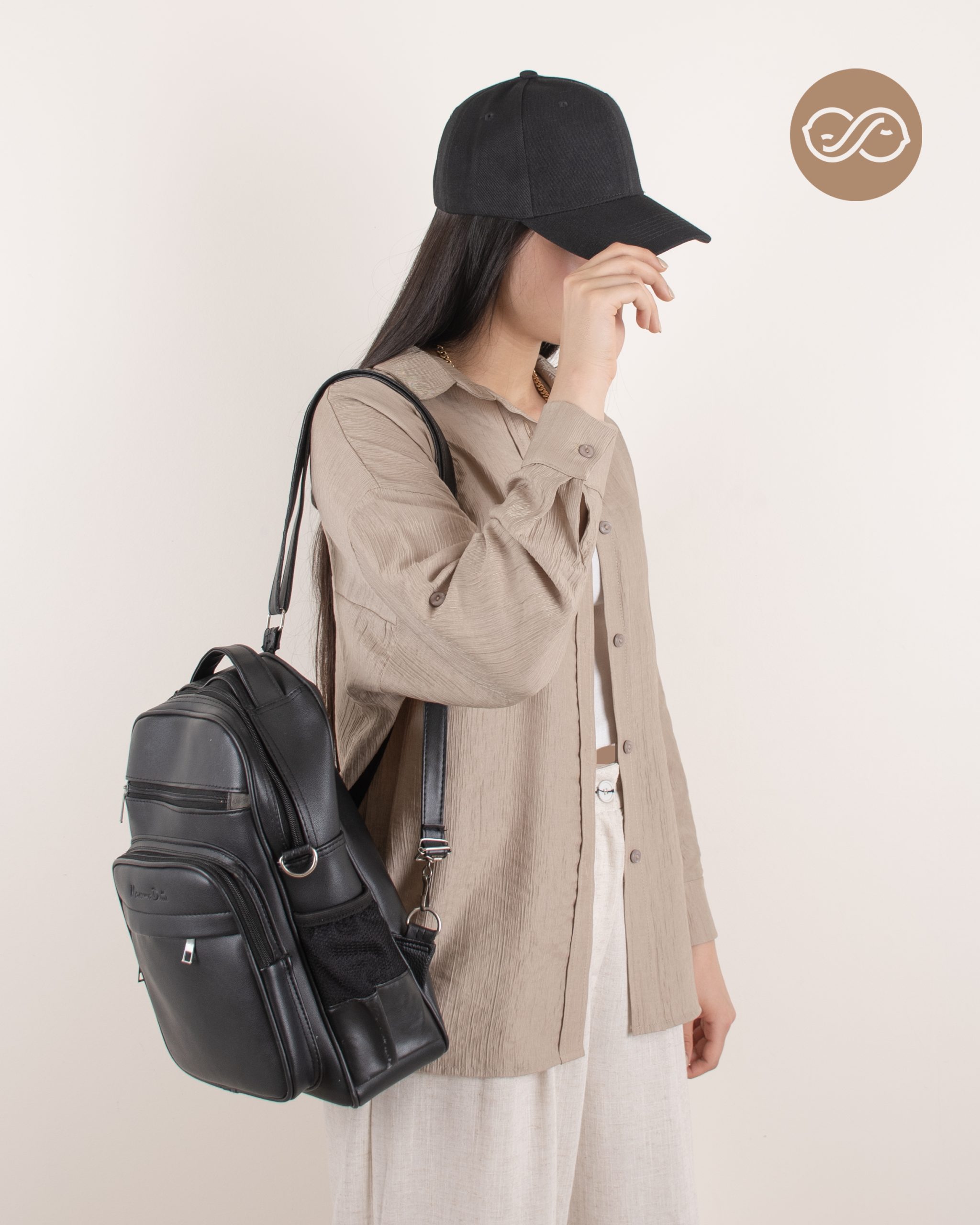 کلاه بیسبالی مشکی S00632