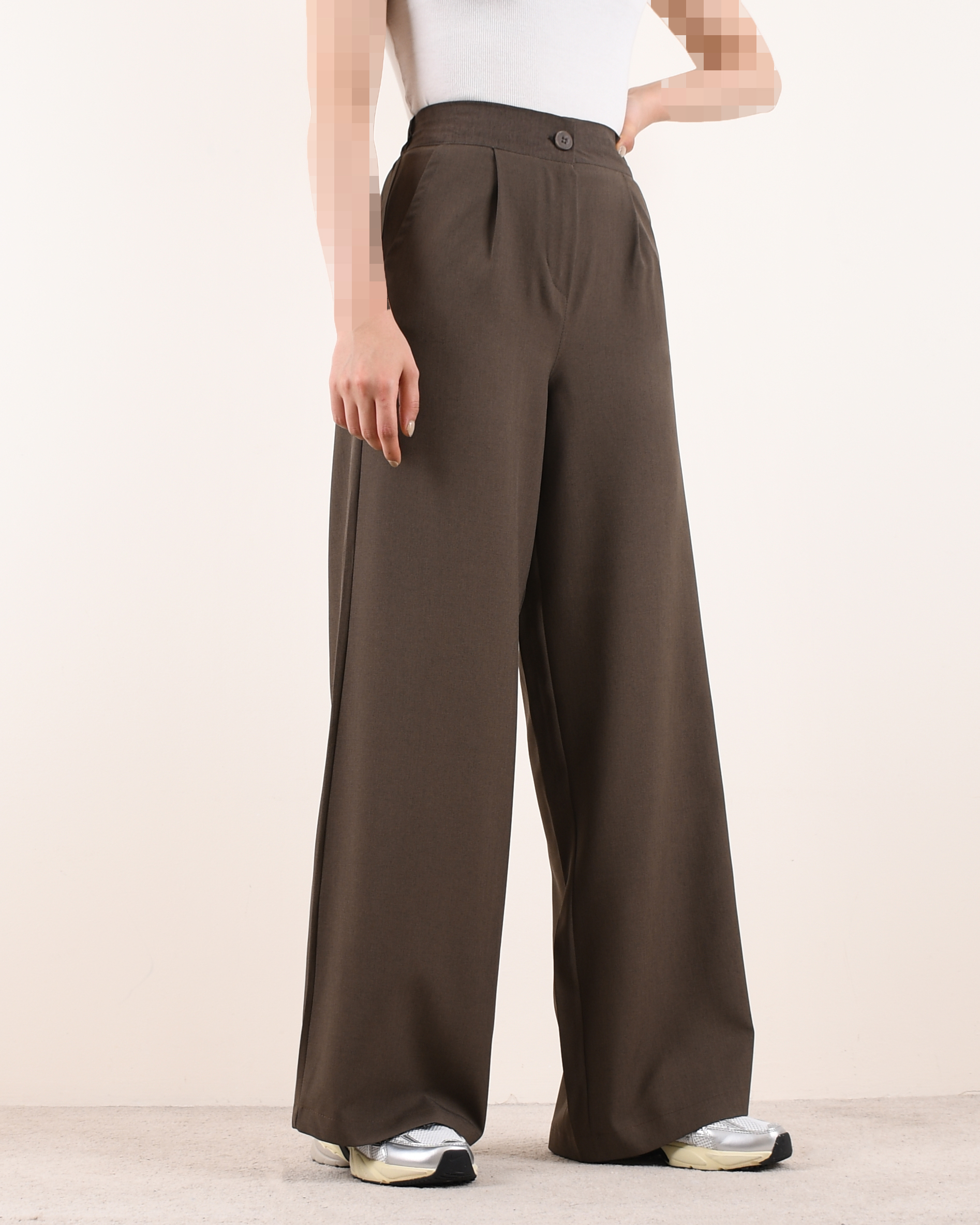 شلوار لینن آیشین C00429