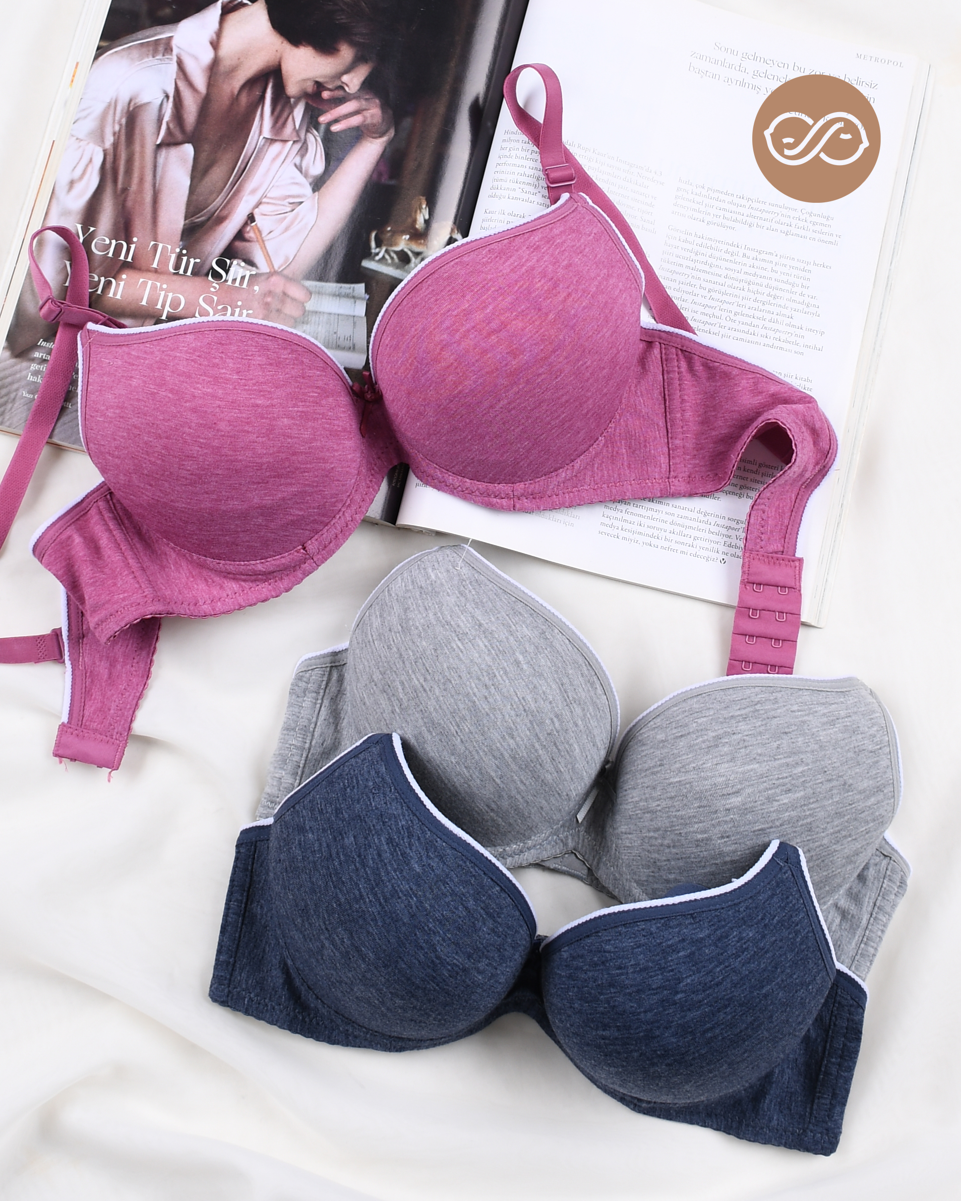 سوتین اسفنجی پوش آپ Oppsi000528