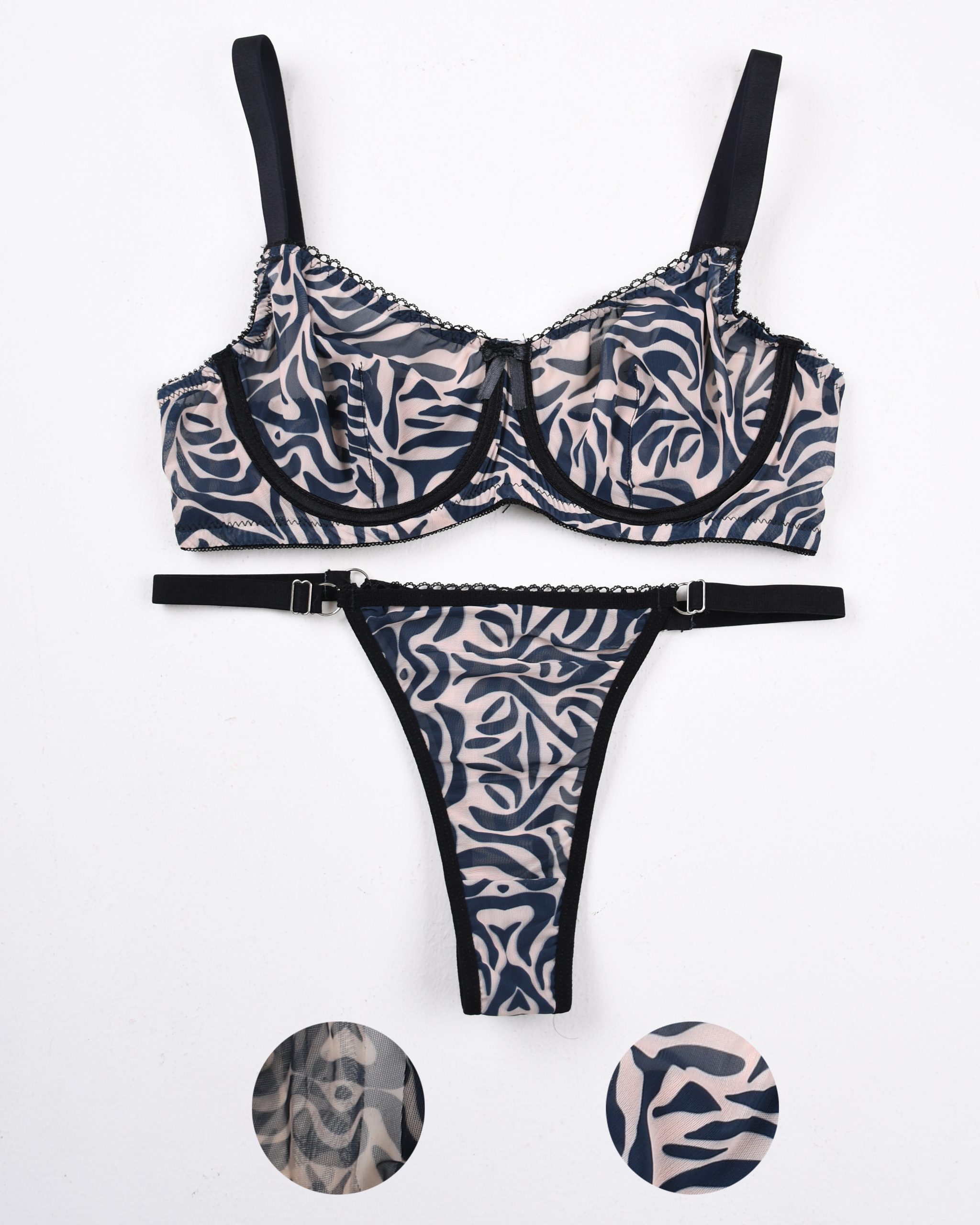 ست توری طرحدار 000531