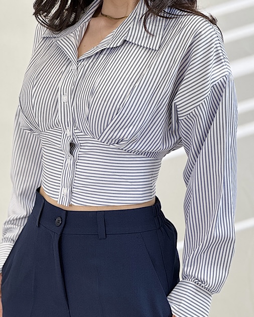 شومیز دیانا پشت پاپیون C00486