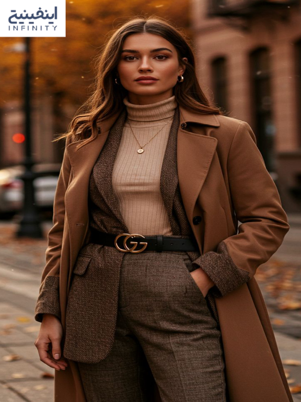 اکسسوری_های حرفه_ای برای ست کردن مانتو قهوه‌ای