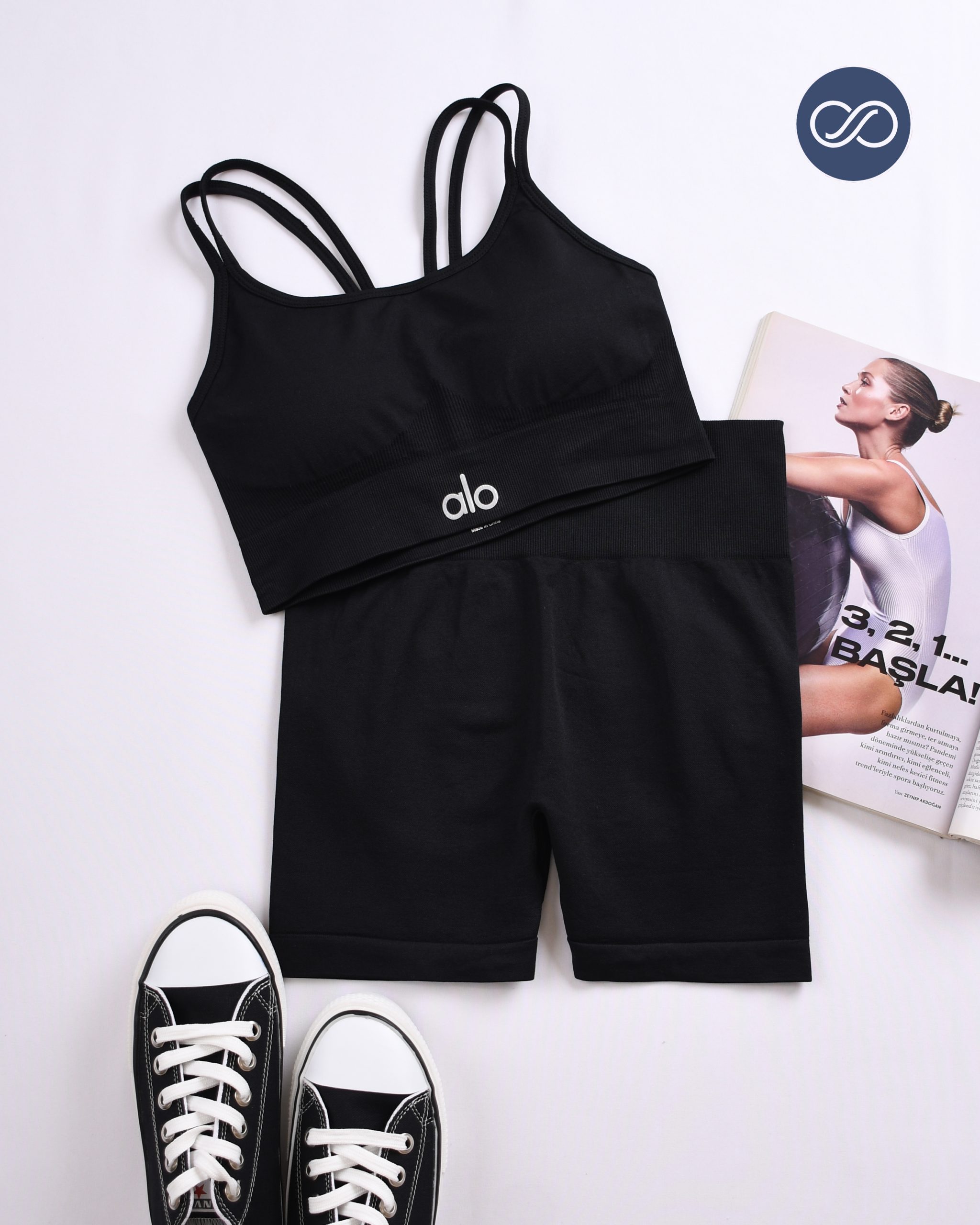 ست نیم تنه شورتکC00500 alo