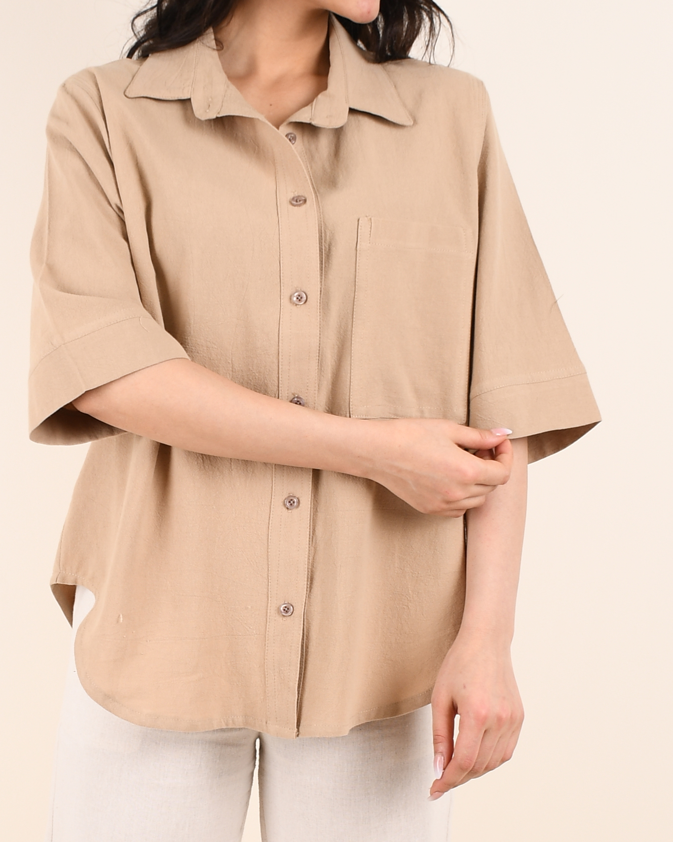 شومیز آستین سه ربع c00527