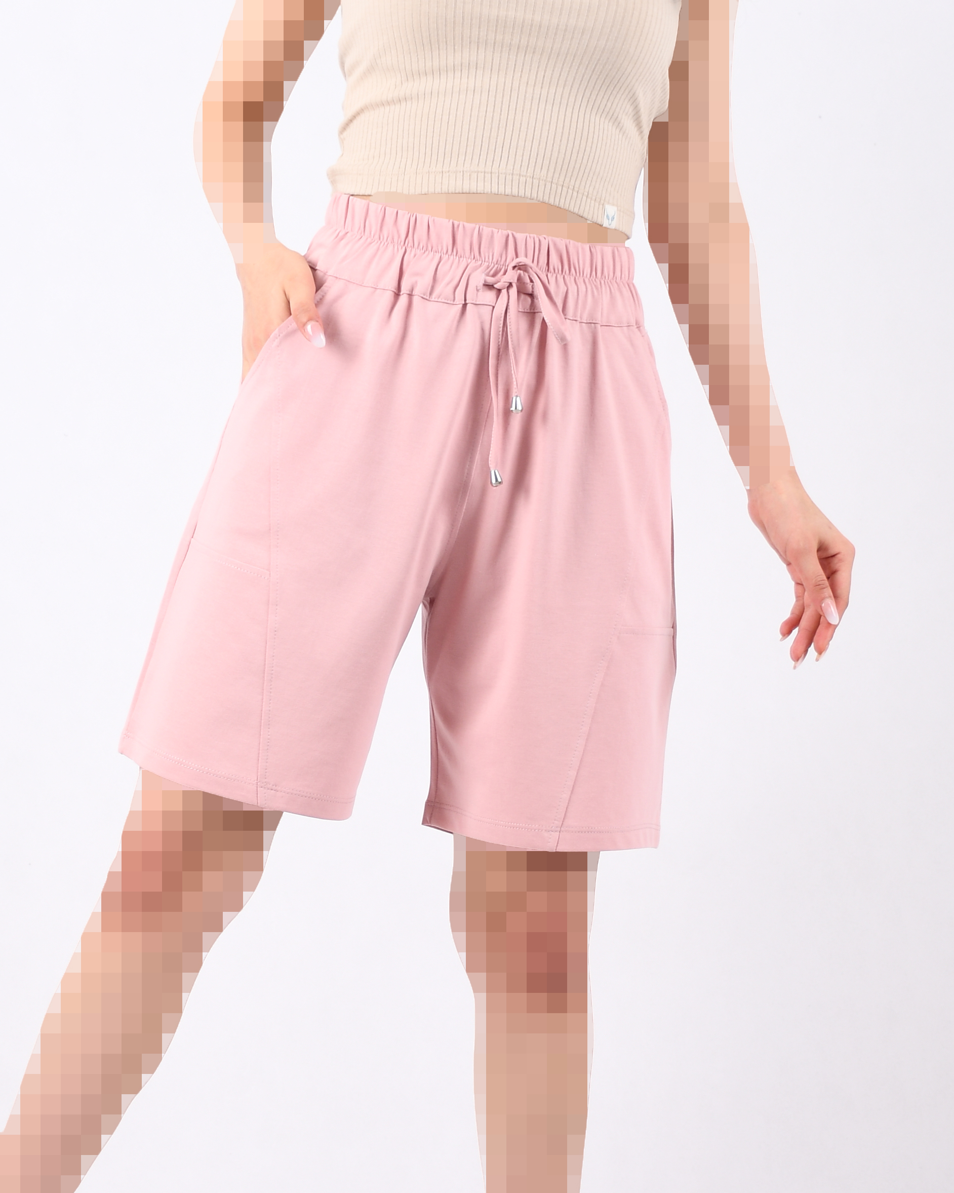 شلوارک کمرکش C00534