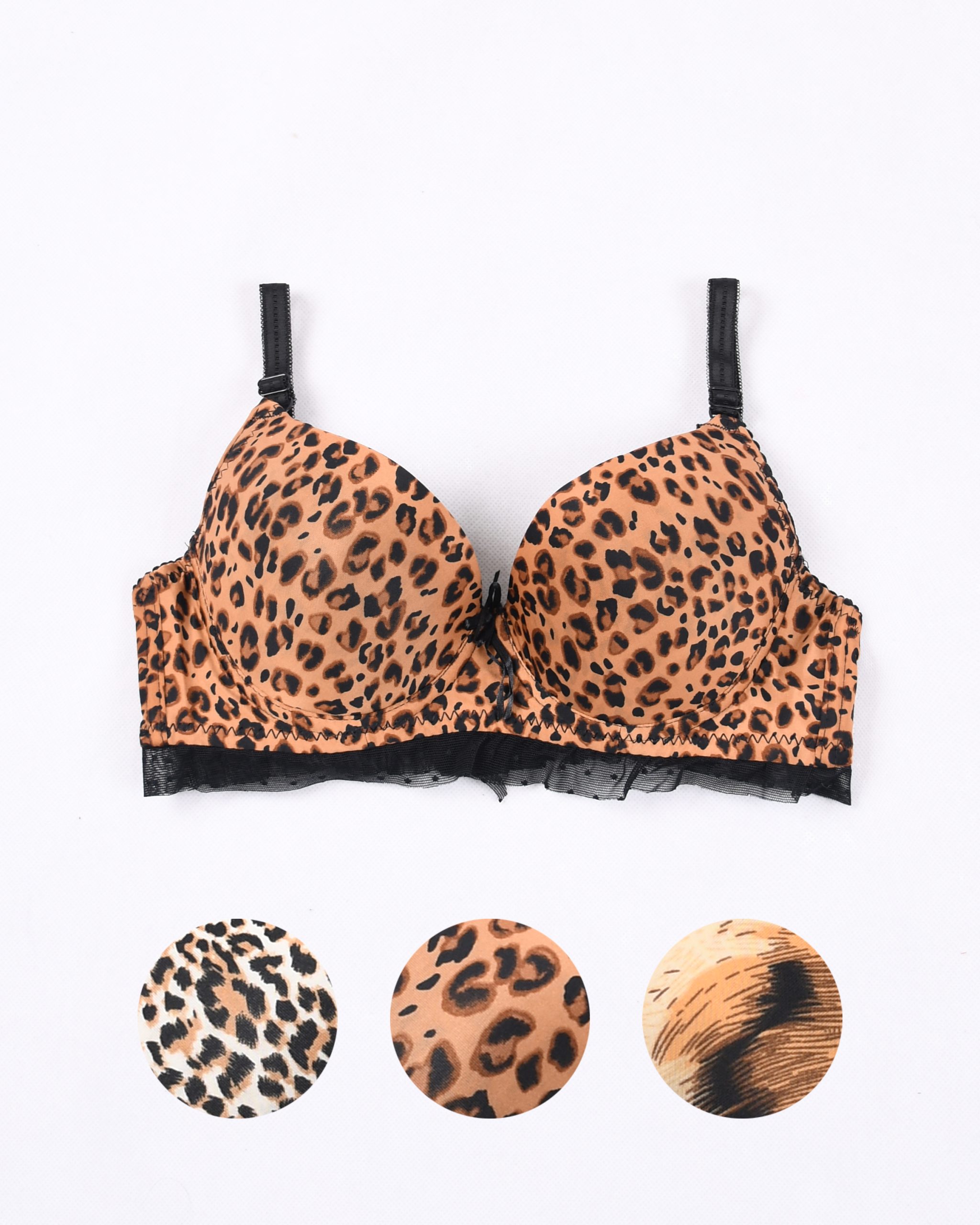 سوتین اسفنجی پلنگی 000586