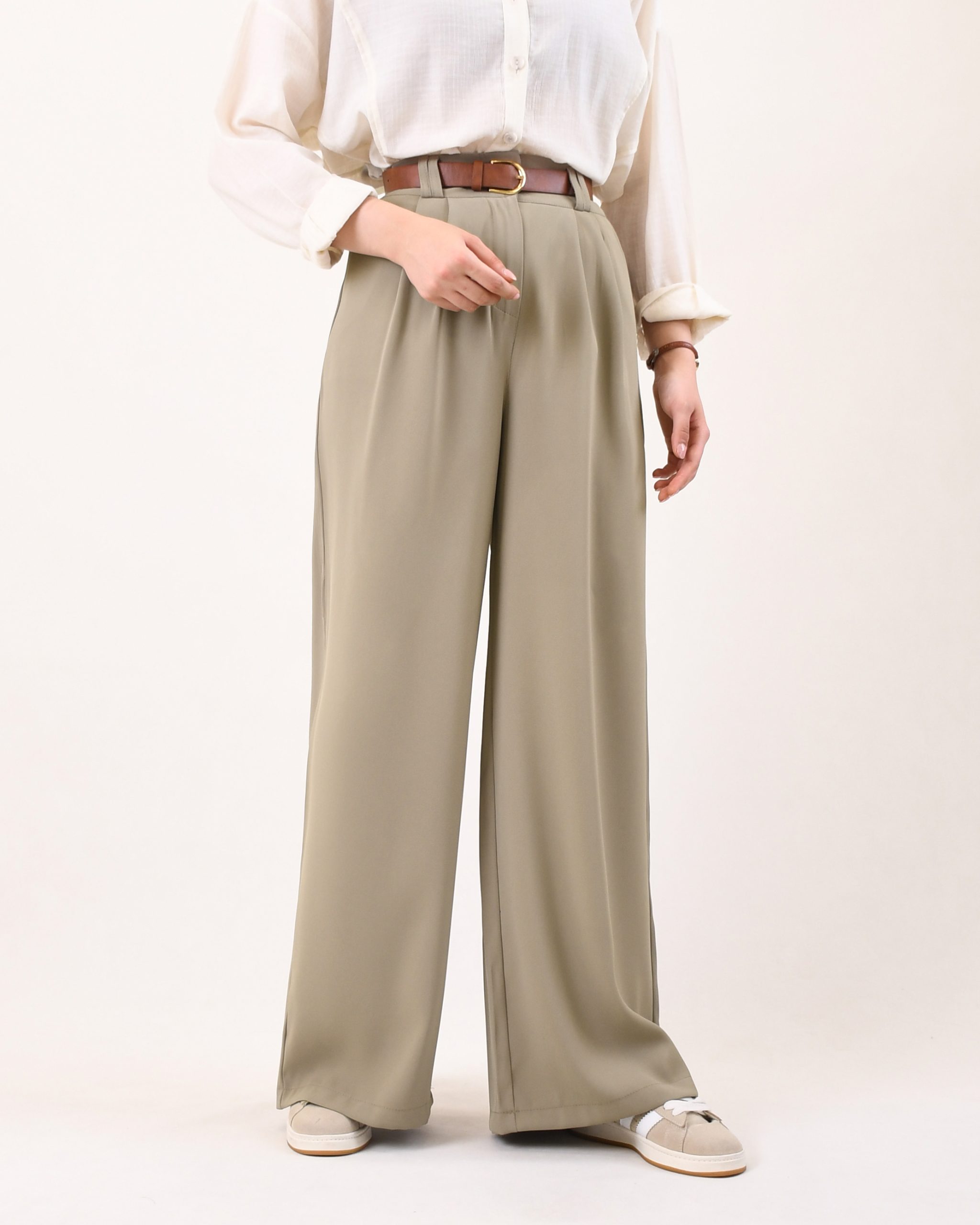 شلوار کرپ باربی فول بگ OppsiC00549