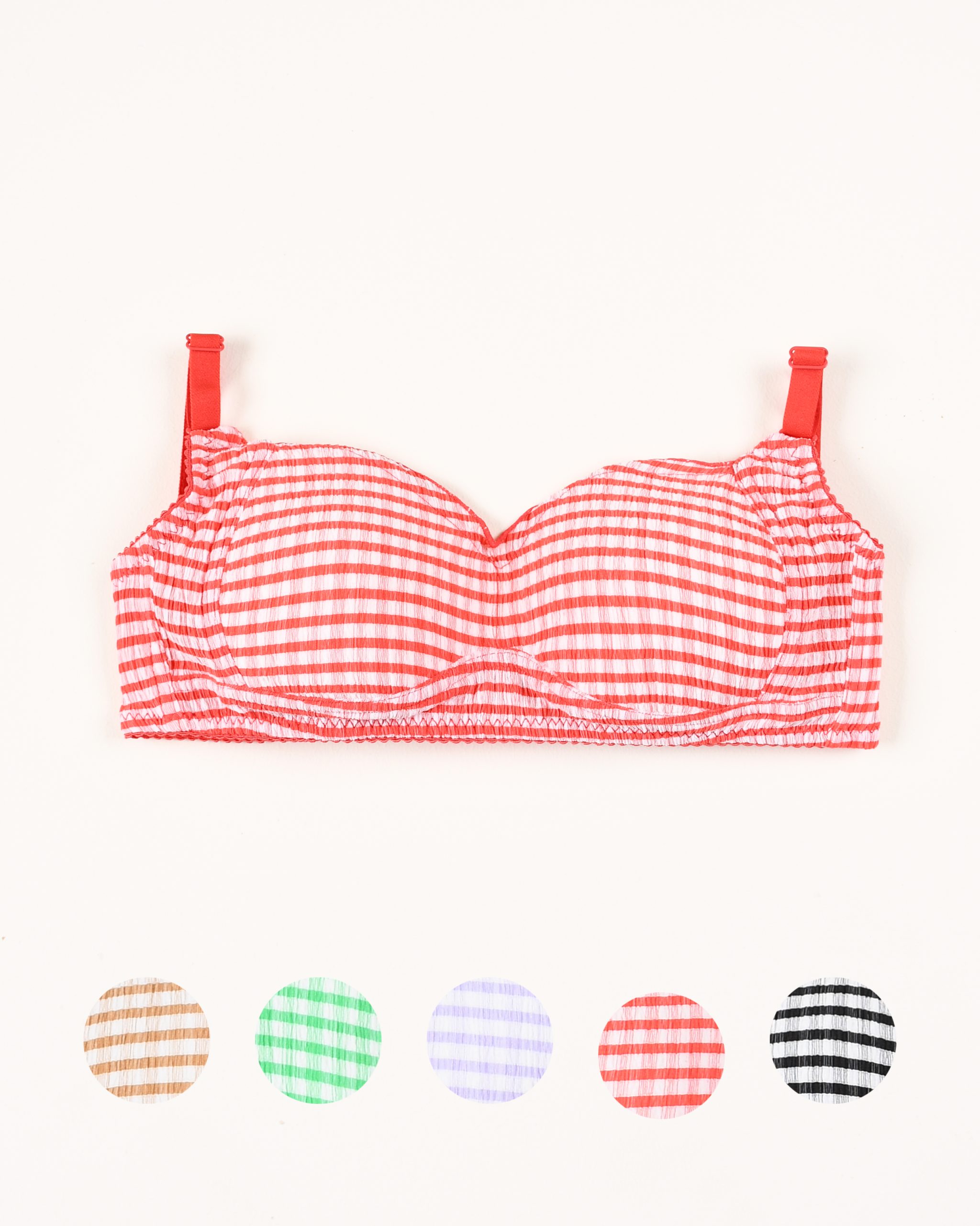 سوتین ابری چهارخونه Oppsi000597