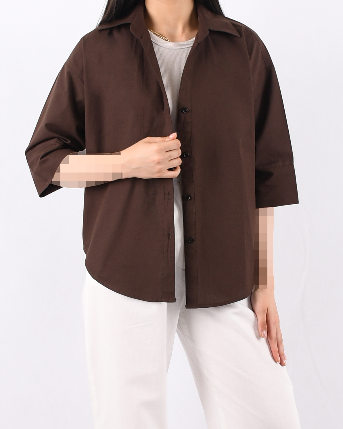 شومیز پاستلی C00561