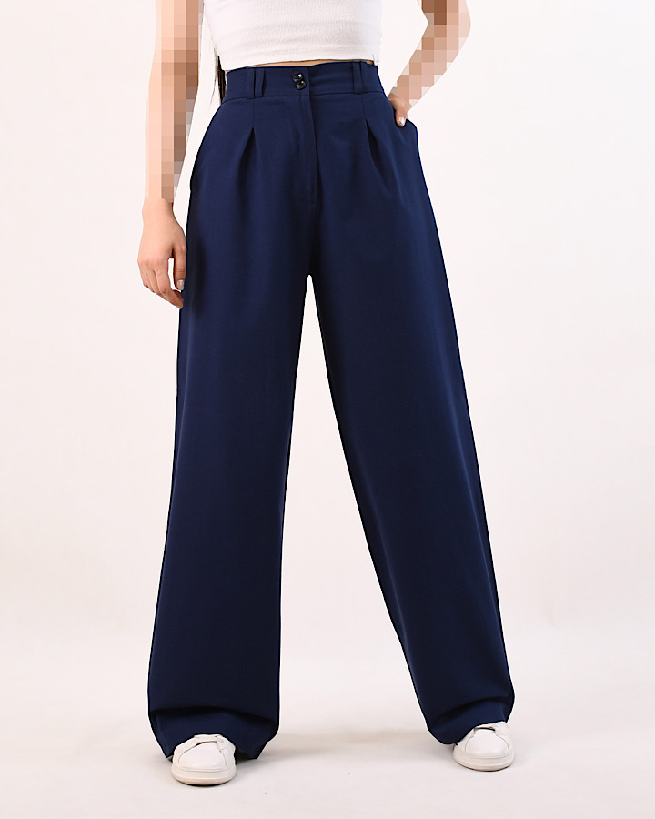 شلوار لینن بگ C00560