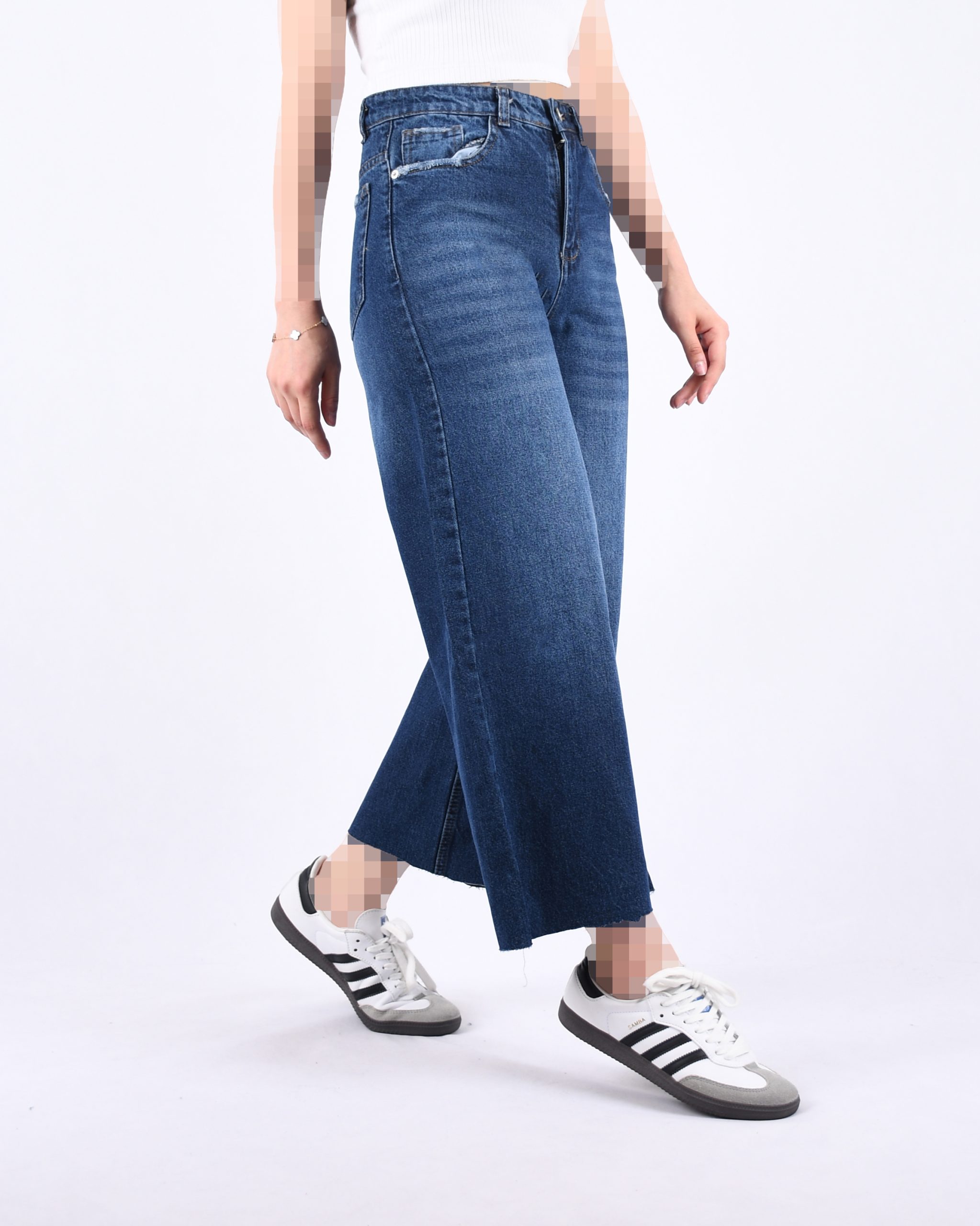 شلوار جین کراپ C00605