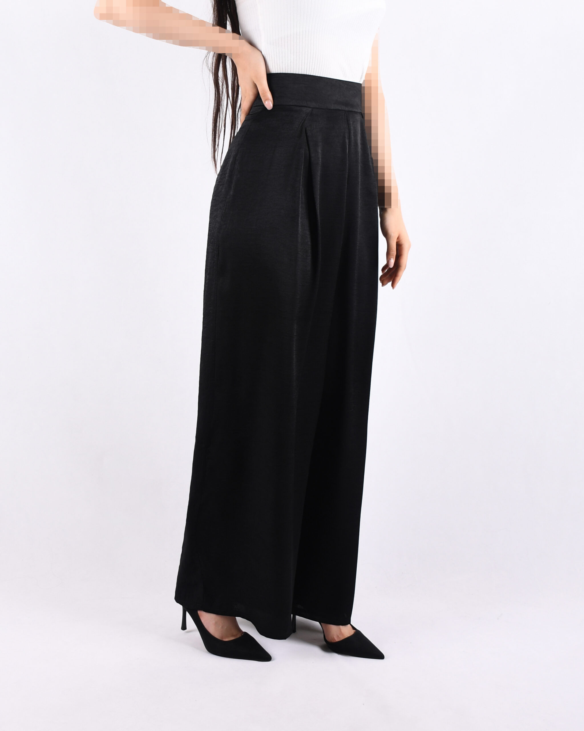 شلوار دامنی مشکی C00622