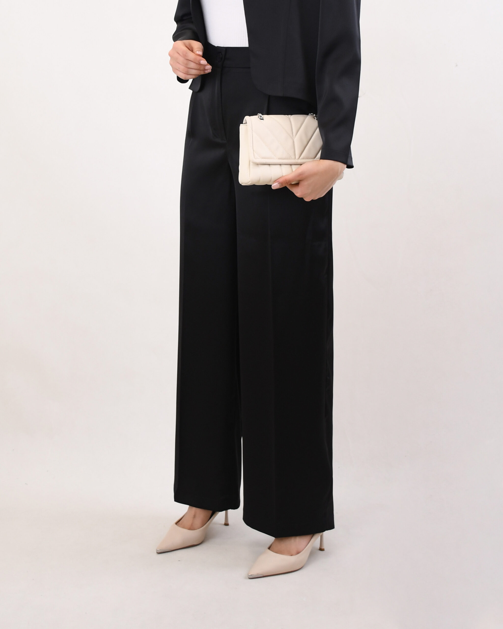 شلوار بگ ساتن c00627