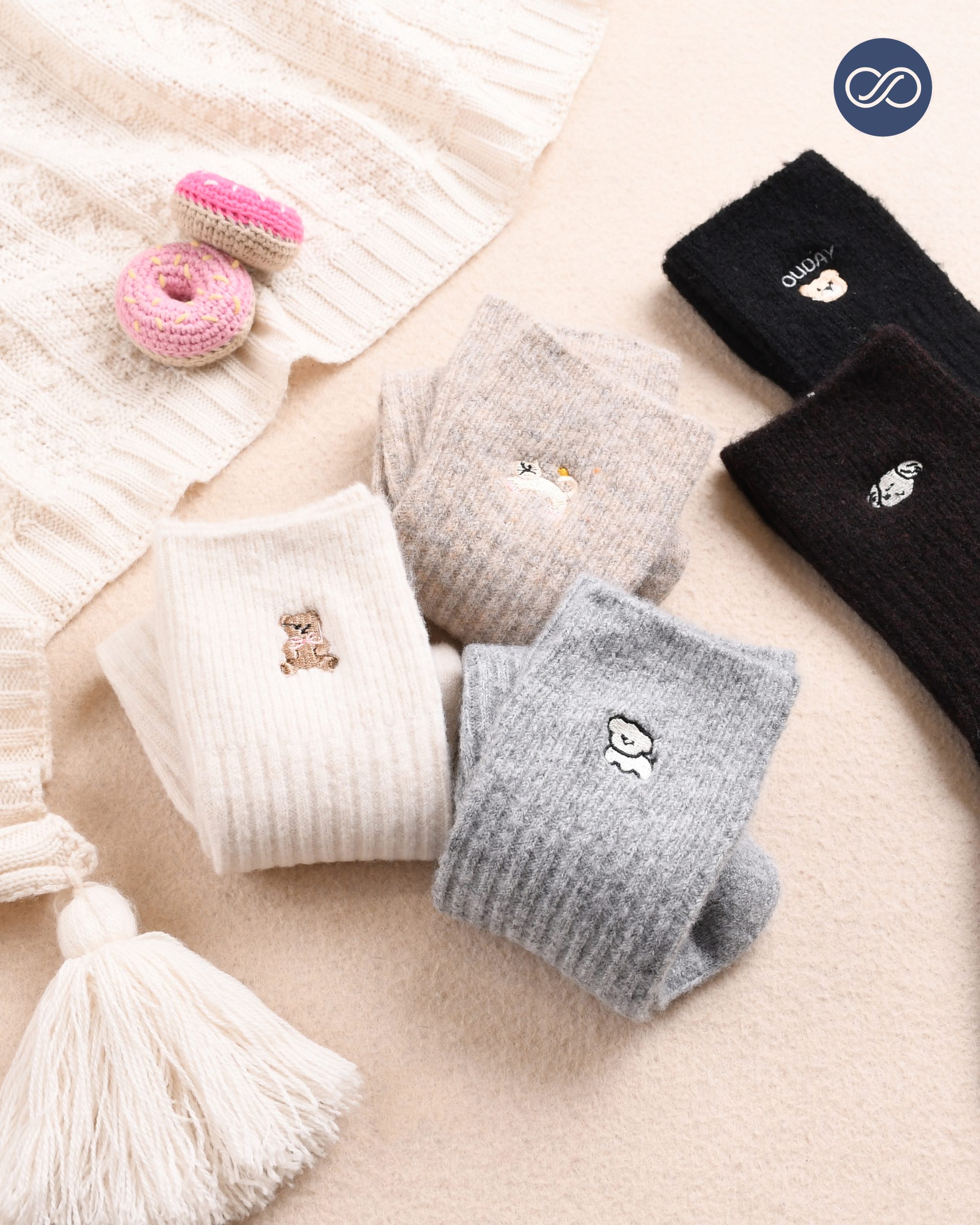 جوراب ساقدار 000687Holiday