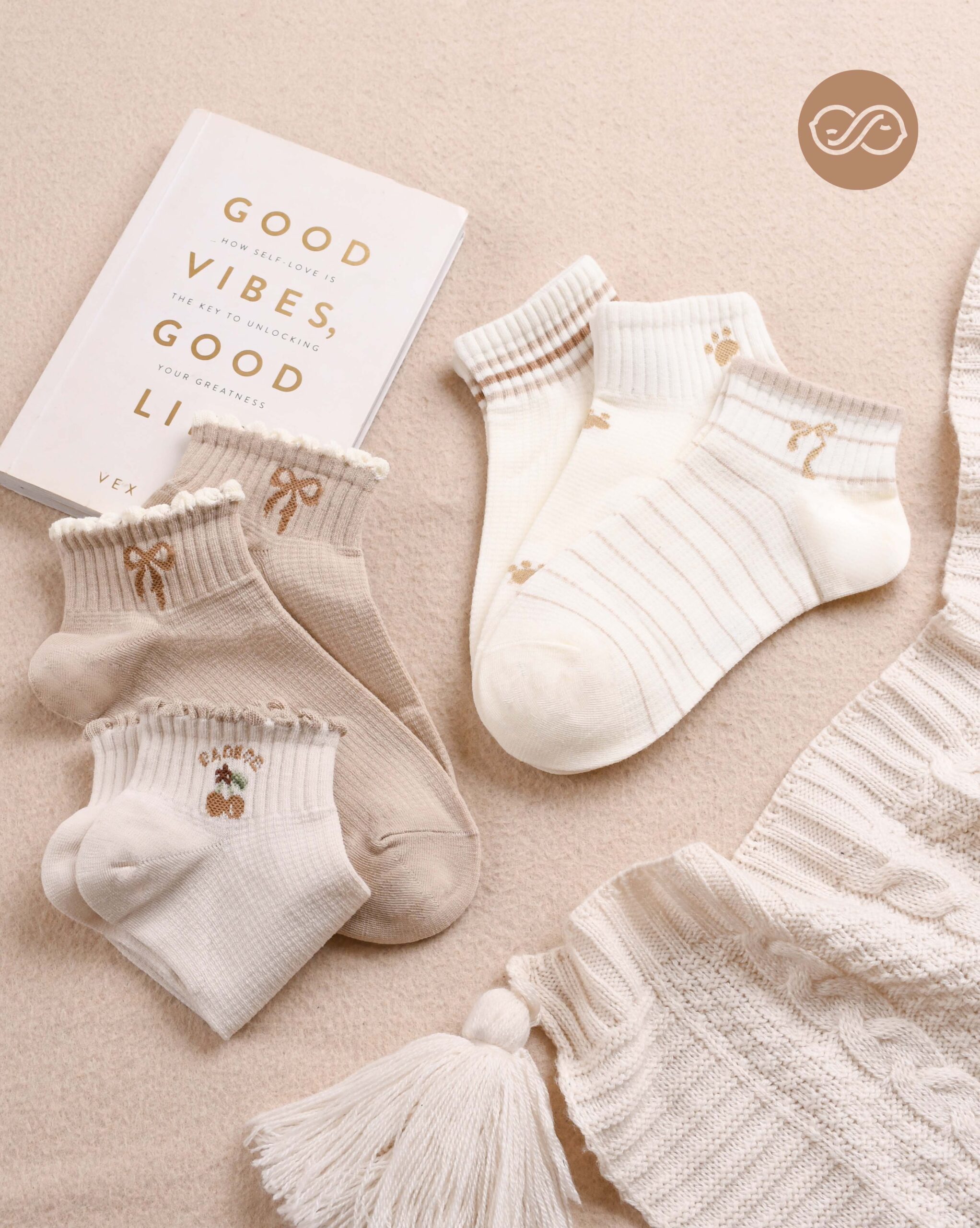 جوراب مچی بیسکویتی 000707