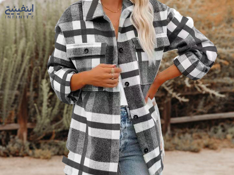 ترفندهای مهم برای ست کردن کت و بارانی چهارخونه