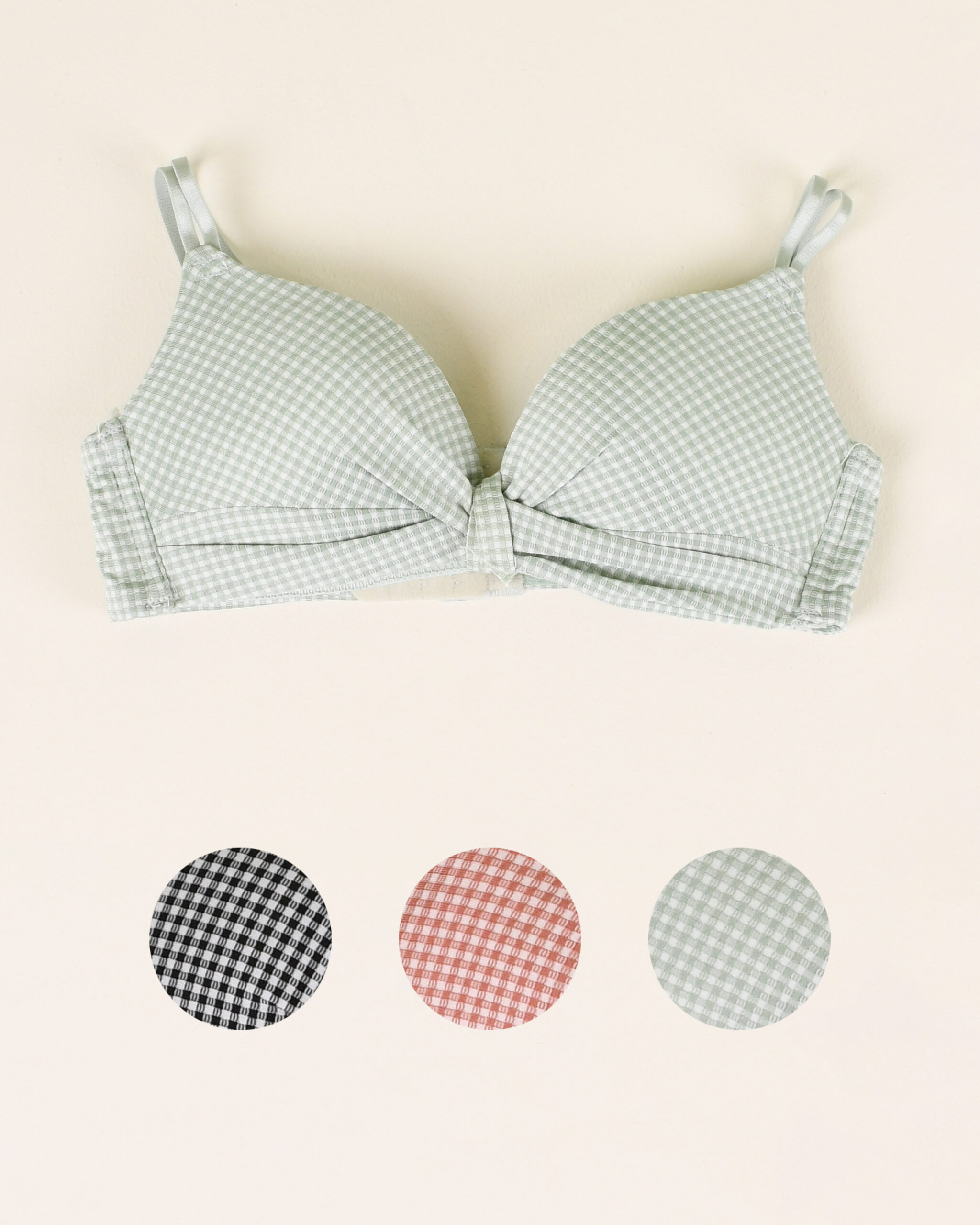 سوتین ابری چهارخونه 000775