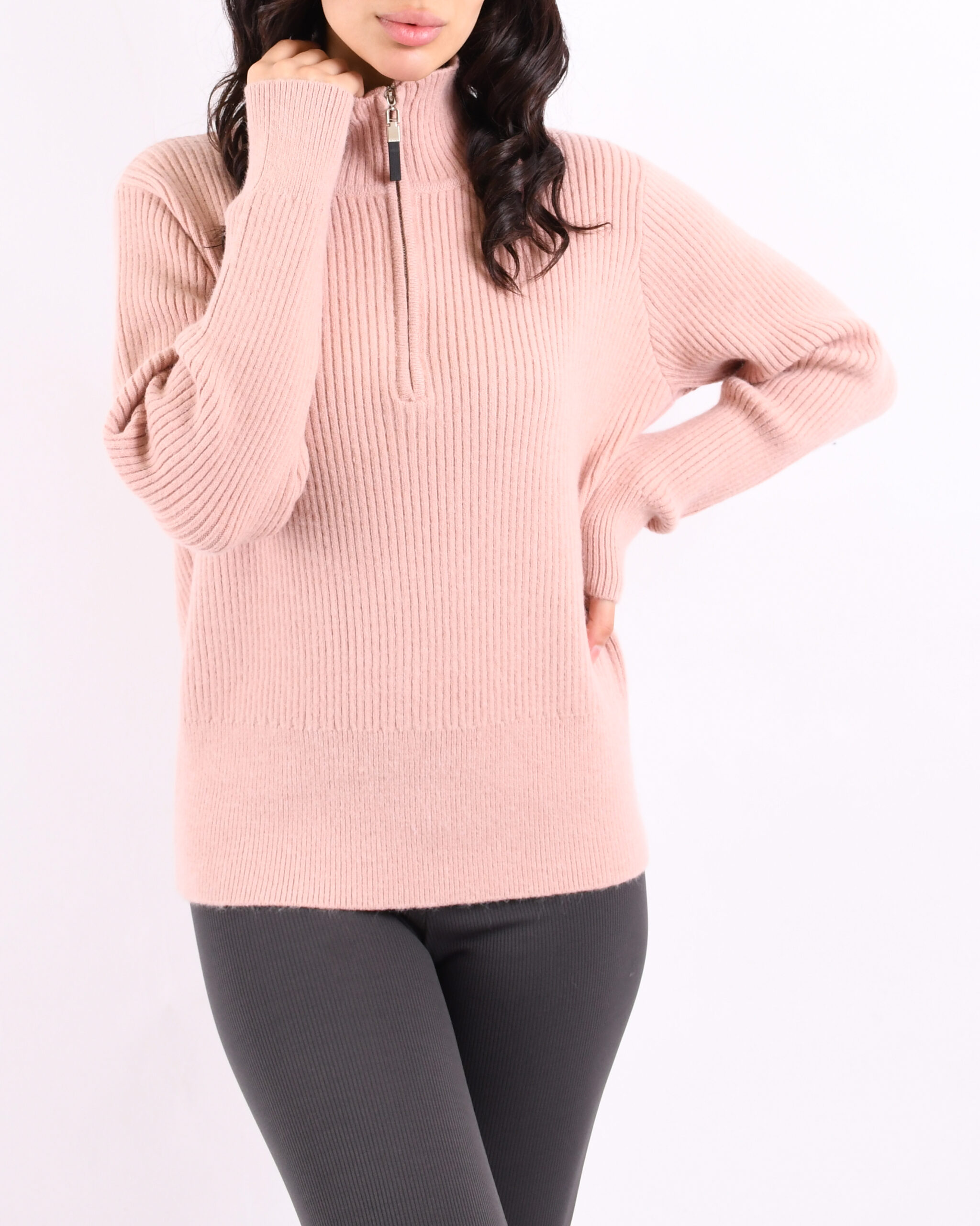 پلیور جلو زیپ L008