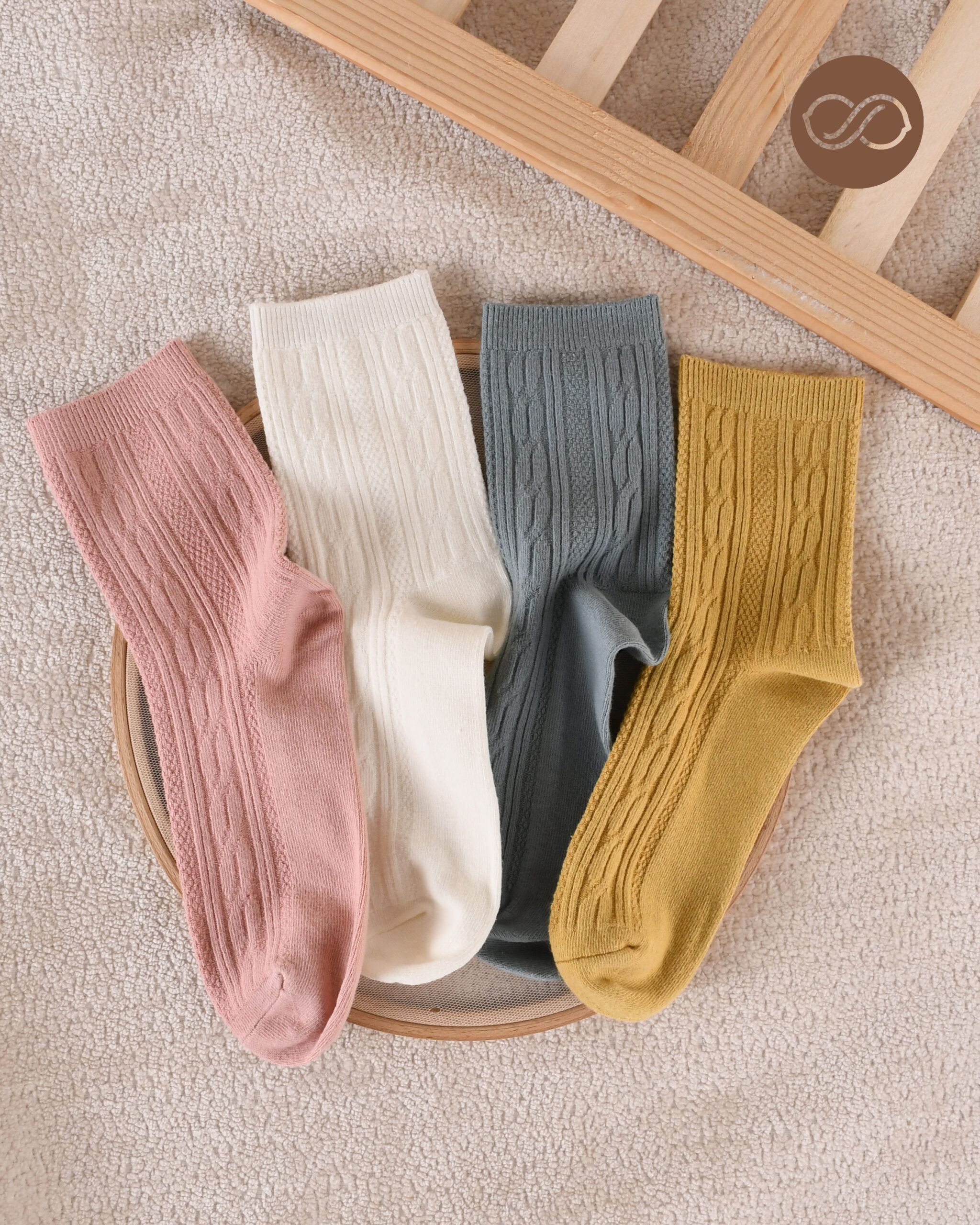 جوراب ساقدار طرحدار 000783