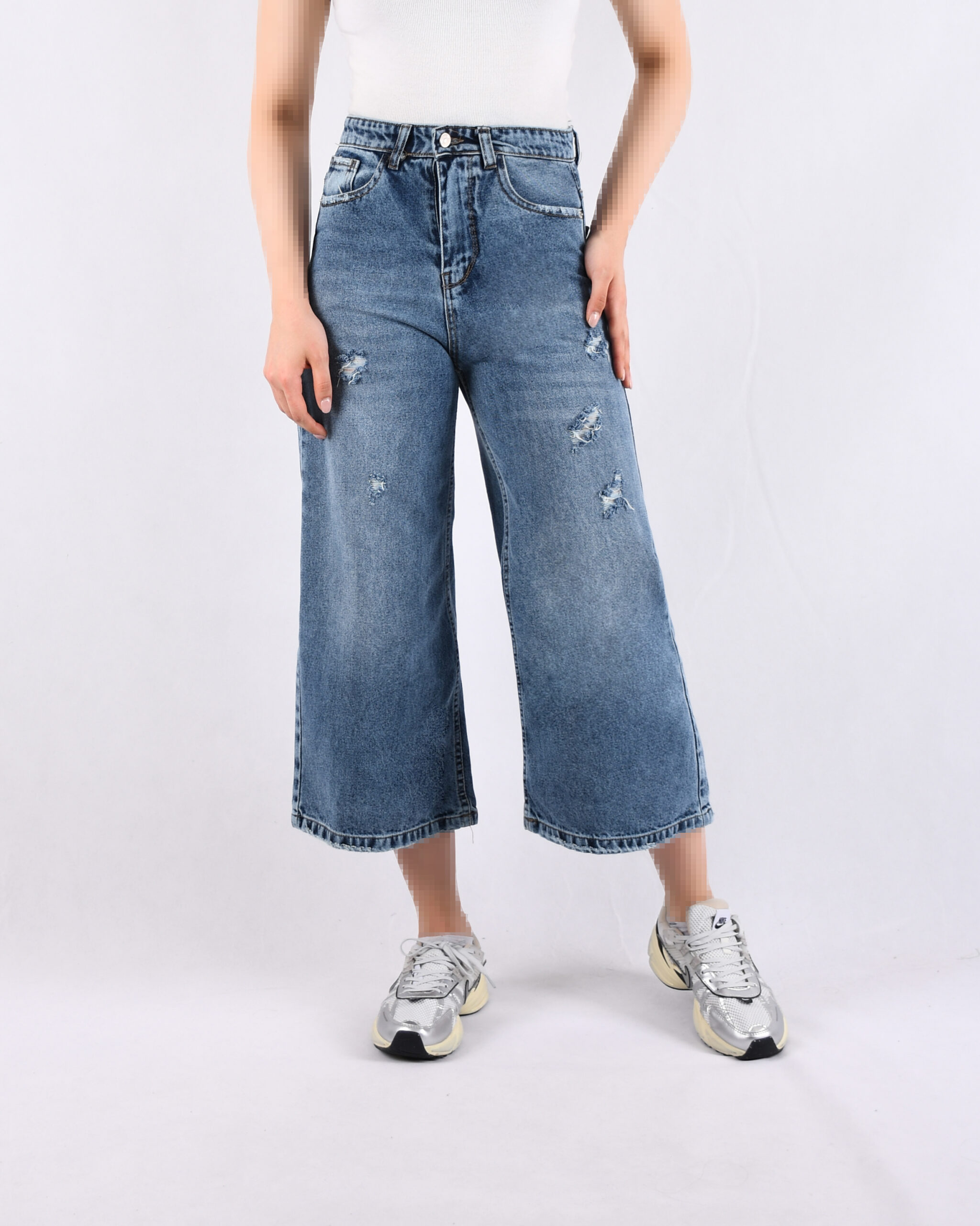 شلوار جین واید C00611