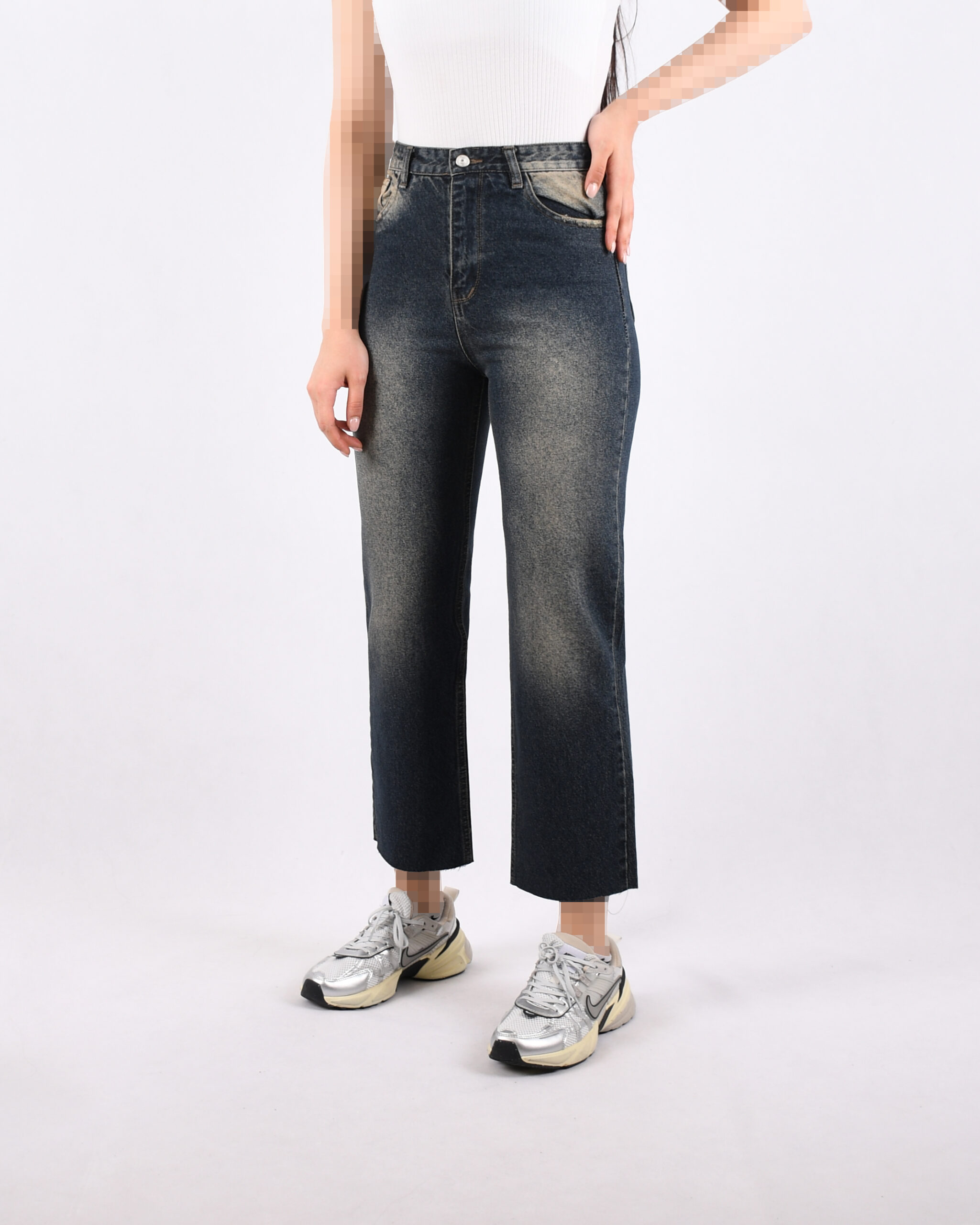 شلوار جین استریت پایین کات OppsiC00613