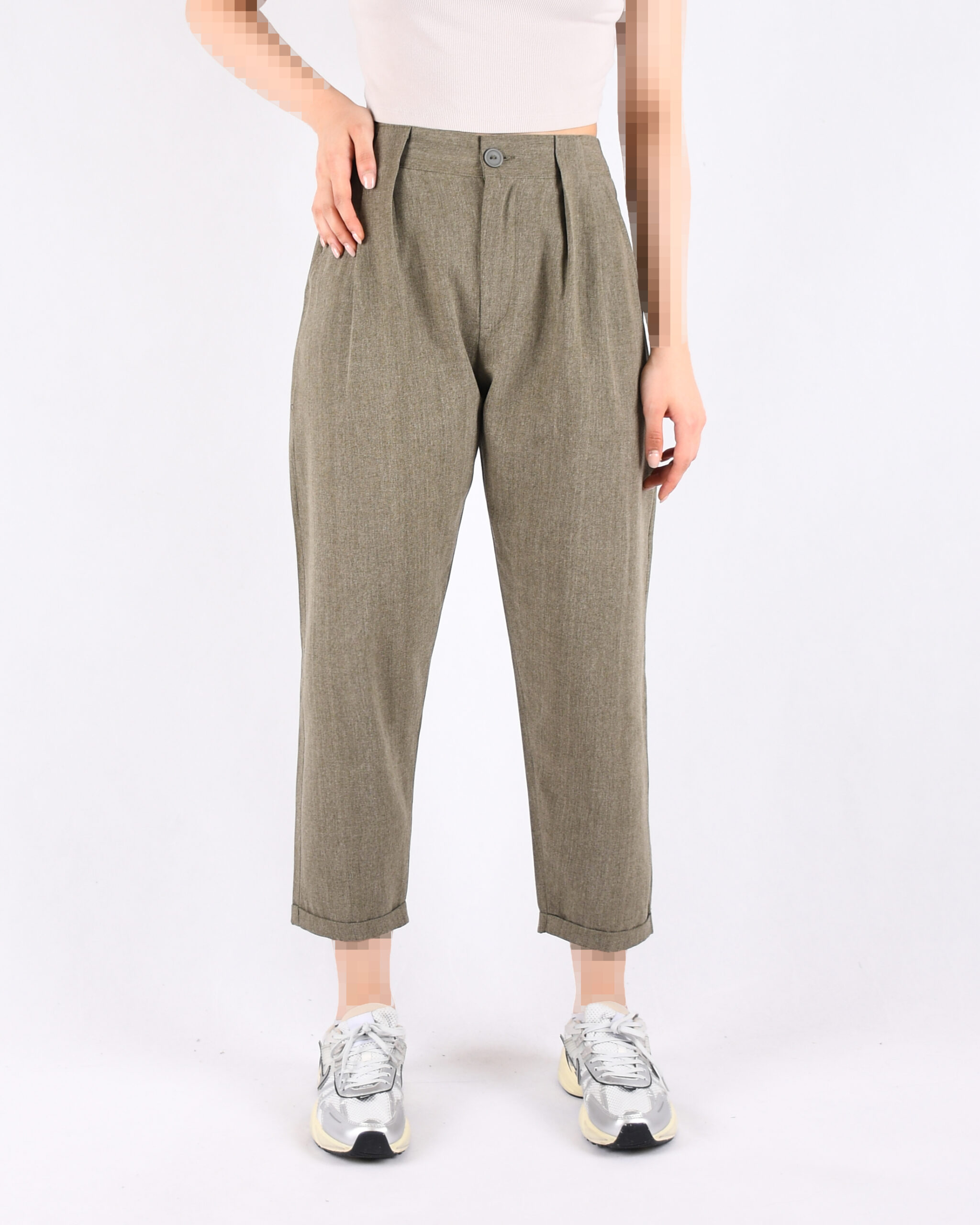 شلوار مام لینن C00635