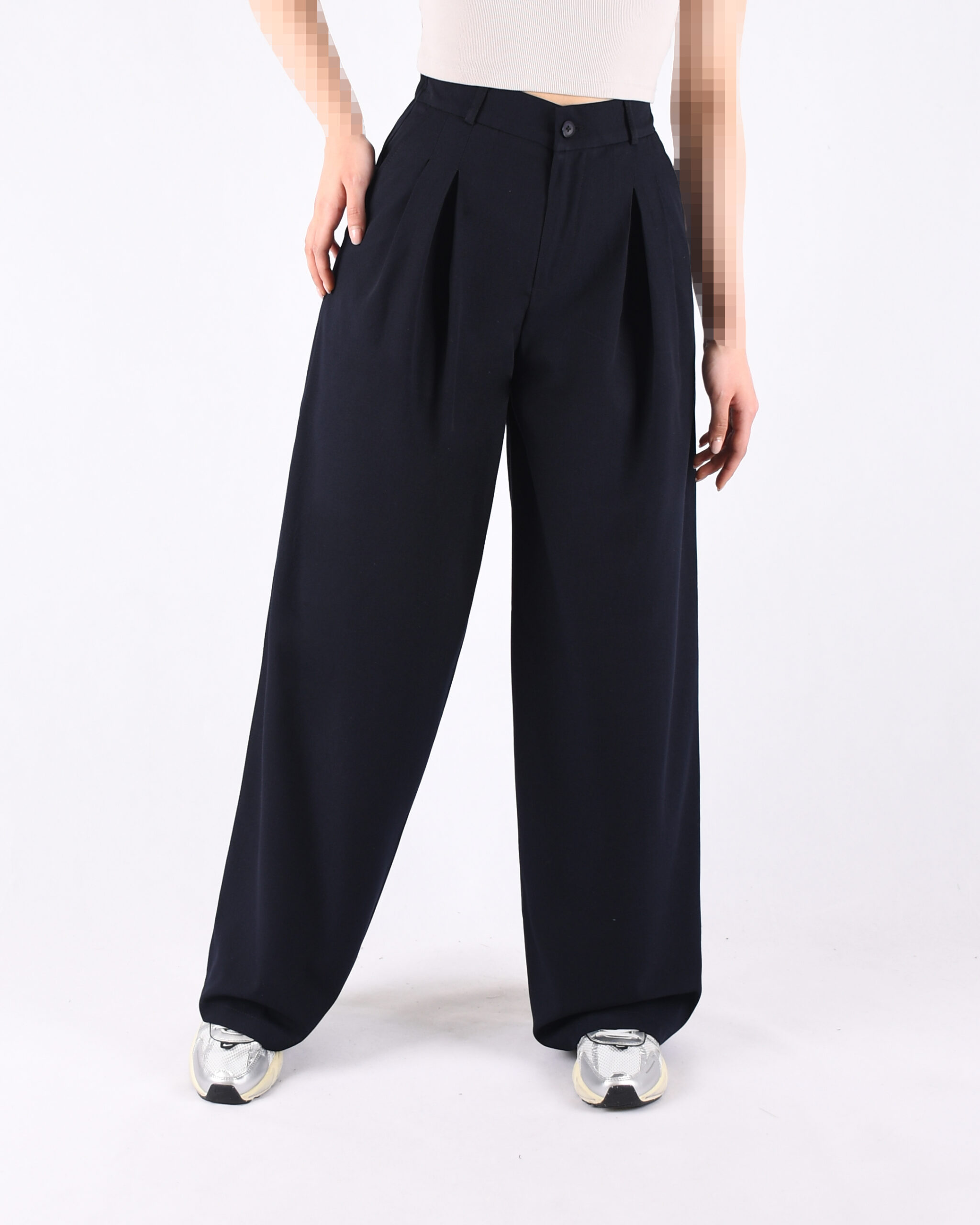 شلوار بگ سرمه ای C00641